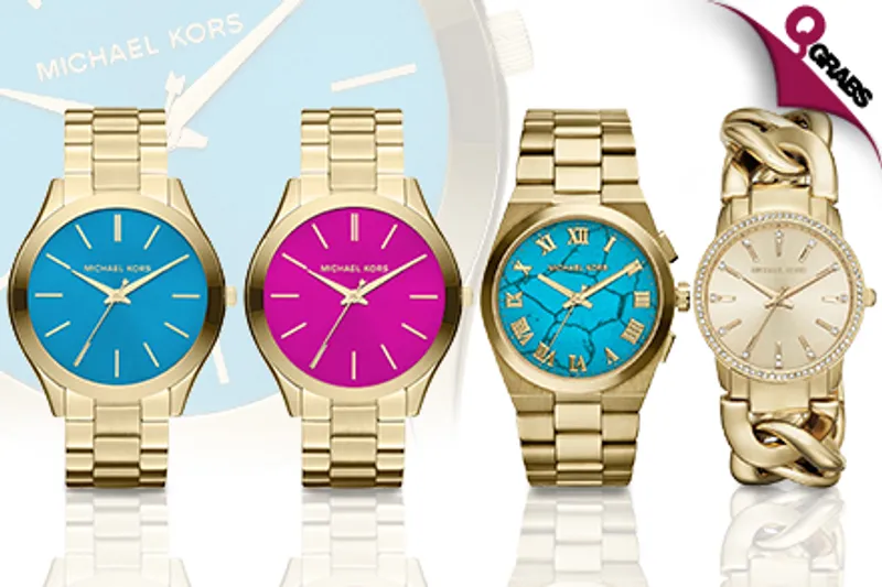 From QR649 Adorn Your Wrists in Style with Michael Kors Women’s Watches - Chose from 8 Upscale Designs! (Up to QR1399 Value)